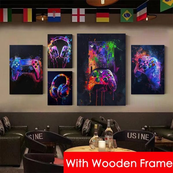 Gaming Canvas Wall Art