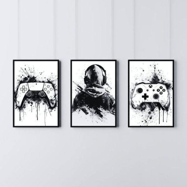 Gaming Wall Poster Set